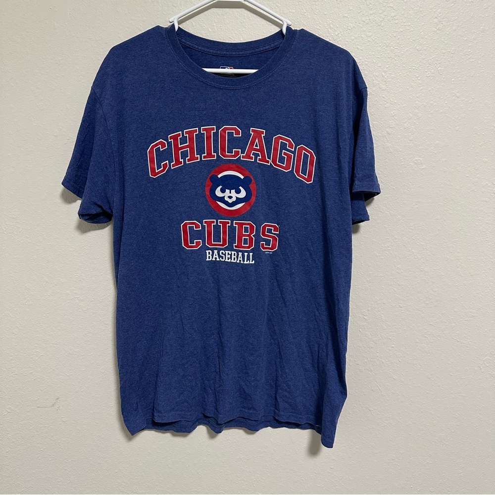 Men’s Blue Chicago Cubs T-Shirt Size Large